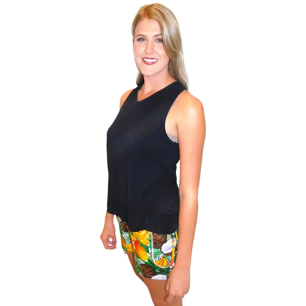 Yogaz Tooty Fruity Fun Print Shorts