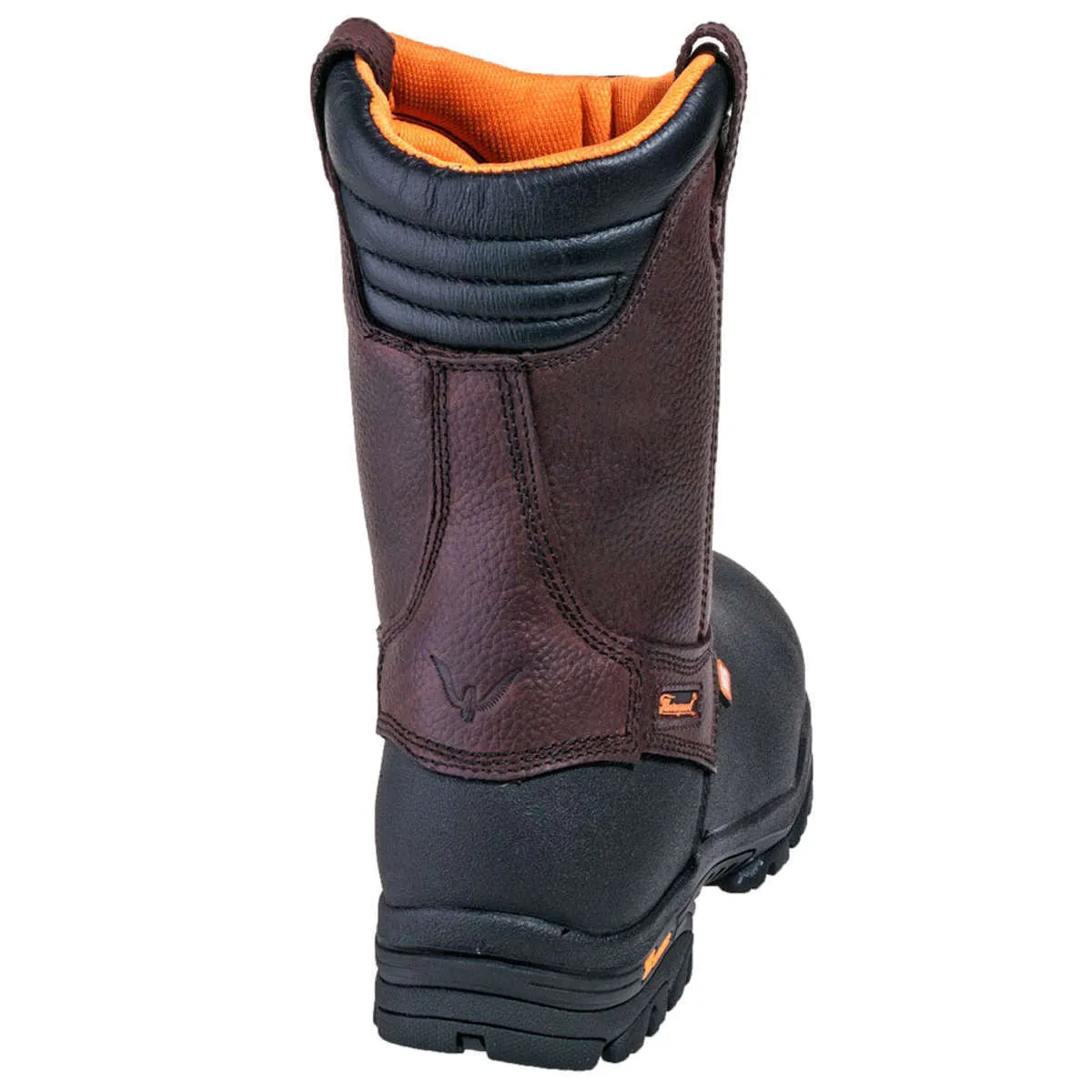 Z-Trac 8 Inch Wellington Leather Men's Safety Toe Boots