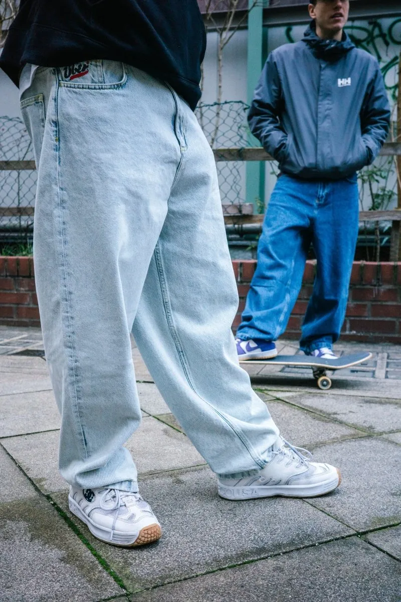 ÜBER Denim Baggy Pant stone blue